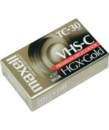 Maxell TC-30 VHS-C Videocassettes (4-pack) - £43.25 GBP