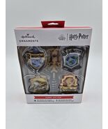 Hallmark Harry Potter Mini Christmas Tree Ornaments- 4 Ornaments &amp; 1 Tre... - $16.82