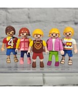Playmobil Action Figures Lot Of 5 Kids Children Students Boys Girls 2” - £13.22 GBP