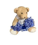 Cheer Bear Factory Limited Edition Brown Bear Plush Blue White Outfit  P... - $26.36 CAD
