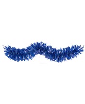 Nearly Natural Artificial Christmas Garland with 50 Warm Lights Color Blue - $110.00