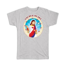 Sagrado Coraçao de Jesus : Gift T-Shirt Católica Católico Santo Cristo Religiosa - £14.21 GBP