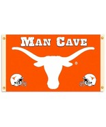 Texas Longhorns Man Cave 3x5 Flag Outdoor House Banner University of Tex... - £15.09 GBP