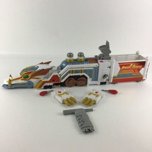Power Rangers Dragon Rootcore Command Center Playset Train Tower Bandai ...