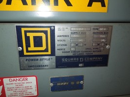 Square D Power-Style Switchboard 3000A 3ph 240V Fusible Main I-line Brea... - $25,000.00