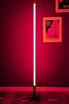 SELETTI Neonlampe Linea Led Neon Lamp Rot Modern Höhe 140 CM 7758 - £66.31 GBP