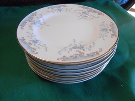 Beautiful IMPERIAL China SEVILLE Pattern Signed by W.Dalton-Gold-8 BREAD... - £18.04 GBP