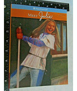 2 New AMERICAN GIRL Book lot - MEET JULIE &amp; JULIE TELLS HER STORY - $7.79