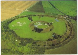 Postcard Old Sarum Norman Castle Near Salisbury Wiltshire UK - £2.84 GBP