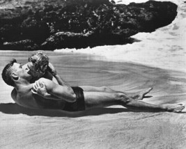 From Here To Eternity iconic kiss Lancaster &amp; Kerr Halona Beach surf 8x10 photo - £8.47 GBP