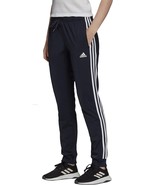 Adidas Essentials Tracksuit Pants Womens XL Tall Blue Warm up Slim Taper... - £23.26 GBP