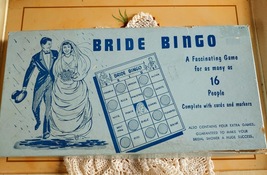 Bride Bingo Leister Game Co. 1957 #1027 - £17.30 GBP
