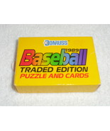 Donruss 1989 Baseball Traded Edition Puzzle and Cards - $4.00