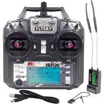 Flysky 6Ch 2.4Ghz Rc Transmitter And Receiver Fs-Ia6B Radio Controller For Rc He - £74.26 GBP