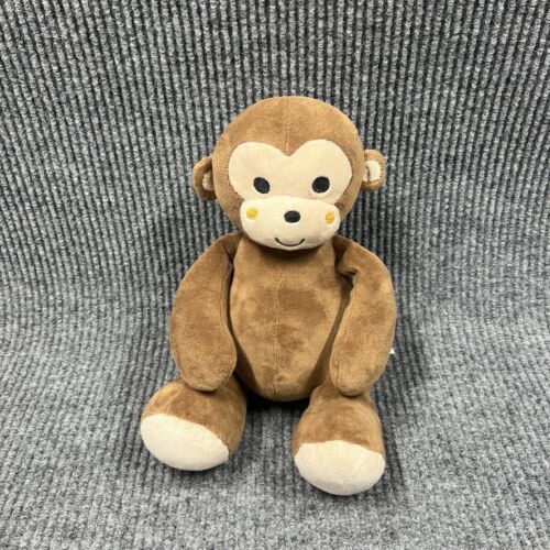 Lambs & Ivy Bedtime Originals 9” Plush Ollie Lovey Monkey Stuffed Animal Toy - £15.34 GBP