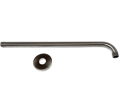 Brizo RP71648NK Essential 16 Inch Shower Arm and Flange , Luxe Nickel - £55.94 GBP