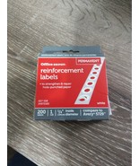 Office Depot 837-558~200 Reinforcement Labels Round Hole Ring 1/4&quot; Insid... - $164.54 MXN