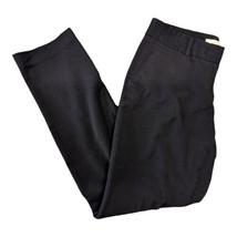 Michael Kors Black Straight Leg Mid Rise Comfort Dress Pants Women&#39;s Size 8 - $15.94