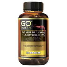 GO Healthy Krill Oil 1500mg 60 Capsules - £113.01 GBP