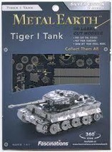 Metal Earth Ford Tiger 1 Tank 3D Metal Model + Tweezer 012033 - £10.19 GBP