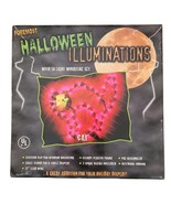 New Vintage Foremost Halloween Illuminations Silhouette 50 Light Large B... - $471.03 MXN