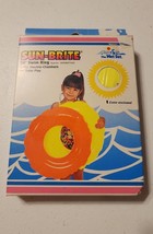 Vtg 1993 Intex The Wet Set 20&quot; Swim Ring ~ Pool Float #58236 sun-brite 1... - $12.59