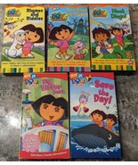 Lot of 5 Dora The Explorer Nick Jr. Preschool VHS Tapes, TESTED - £14.93 GBP