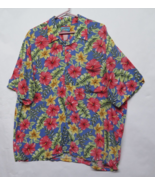 VTG Reyn Spooner Joe Kealoha Hawaiian Shirt Hibiscus Floral Print Sz XL XXL - $37.95