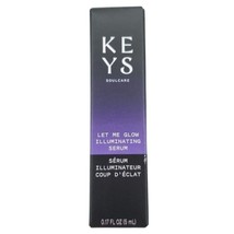 Keys Soulcare Let Me Glow Illuminating Serum in Golden Aura 0.17oz 5mL - £1.69 GBP