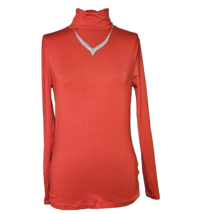 Red Lands End Shaped Fit Turtleneck Size XS - £19.46 GBP