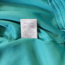 Christopher & Banks RN#63823 Women's Green Cotton Blend Denim Skort Size 14 image 5