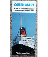 QUEEN MARY &quot;81,000 Tons Of Fun&quot; 1972 Travel Brochure LONG BEACH, CALIFORNIA - $12.32 CAD