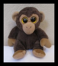 Ty VelveTy Bananas the Monkey Big Gold Sparkle Eyes NO TAG - $11.80 CAD