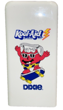 Kool-Aid  VTG White Pop Up Dixie Cup Dispenser Mascot Man Skateboarding 7x3.5 - £8.60 GBP