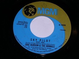 Eric Burdon Animals Sky Pilot 45 RPM Vintage MGM Label - £10.22 GBP