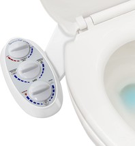 Bathroom Bidet Seat Attachment By Serenelife - Fresh And Hot Water Adjustable - £47.12 GBP