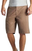 Mens Cargo Shorts Lee 6 Pocket Brown Crew Cargo Casual- $46 NEW-size 29 - £15.57 GBP
