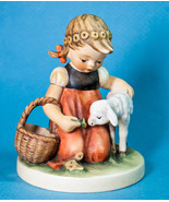 MI Hummel Favorite Pet Figurine #361 TMK-6 1960 4.5&quot; Girl Lamb Goebel W ... - $75.37 CAD