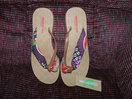 Dream Out Loud by Selena Gomez  Belina Brown  Flip Flops Size 8 Women&#39;s ... - £17.18 GBP