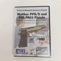 AGI Walther PPK/S &amp; FEG PA63 Pistols Tech Manual &amp; Armorer&#39;s Course DVD ... - $34.60