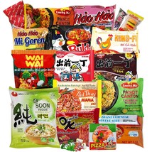 Free Ship - 20 Piece Ramen Noodles Bulk Variety Pack Instant Noodle Soup Packets - £28.63 GBP