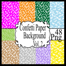 48 confetti paper background vol. 2 thumb200