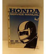 Honda Service Manual 1984 85 86 500 Interceptor VF500F - €50,78 EUR