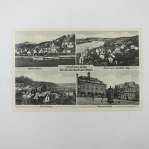 Postcard Linz Austria Erpeler Ley, Kaiserberg &amp; Marketplace Antique Unposted - £15.77 GBP