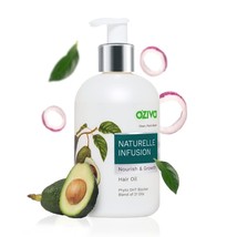 OZiva Naturelle Infusion Nourish &amp; Growth Hair Oil (with Vitamin E Olive... - $27.50