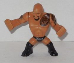 2011 Mattel WWE Rumblers THE ROCK Mini Figure Rare VHTF - $14.50