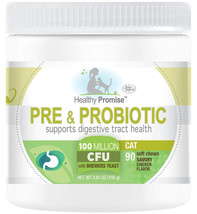 Four Paws Healthy Promise Pre and Probiotic Supplement for Cats 90 count - £24.15 GBP