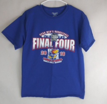 Kansas Jayhawks NCAA Men&#39;s Basketball 2018 Final Four Men&#39;s T-Shirt Size... - £13.82 GBP