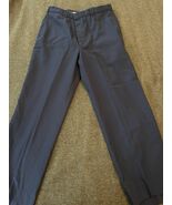 Bremen Bowdon Defense Logistics Men&#39;s Blue Trousers Sz 36R Wool Blend - $508.16 MXN