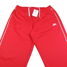 Nike Club Polyknit Pants Men&#39;s Size Large University Red NEW DX0615-657 - $59.95